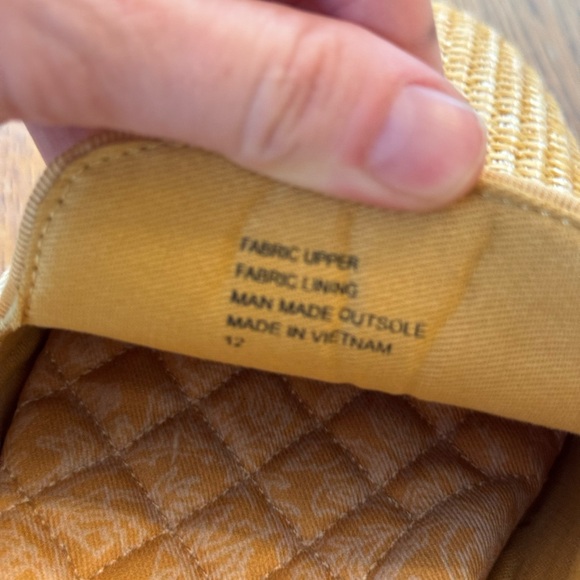 New Birdies The Starling, Flax Raffia, women’s size 12 - Picture 5 of 6